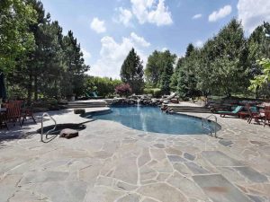 Natural Bluestone Pool Patio